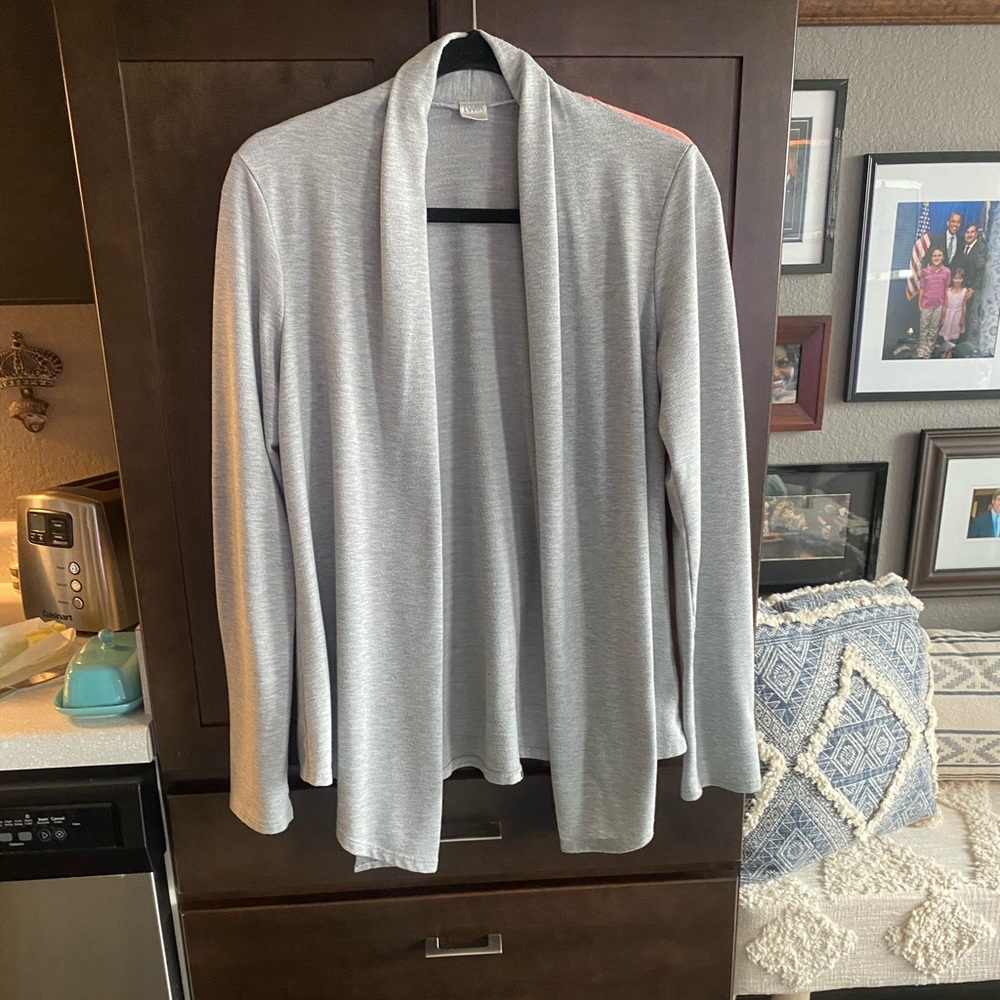 TWIK long sleeve, shawl collared open cardigan